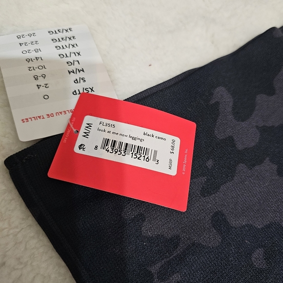 Spanx Black Camo  NWT - Picture 3 of 6